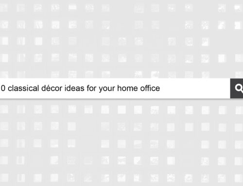 10 classical décor ideas for your home office