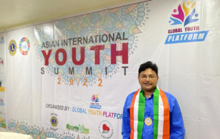 AR. SHAFIQUE RAHMAN ATTENDED ASIAN INTERNATIONAL YOUTH SUMMIT 2022