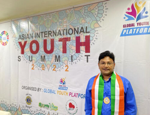 AR. SHAFIQUE RAHMAN ATTENDED ASIAN INTERNATIONAL YOUTH SUMMIT 2022 AS A MOTIVATIONAL SPEAKER